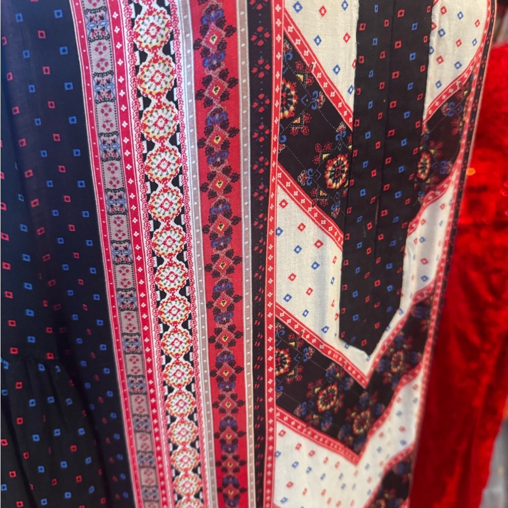 Free People Multicolor Patterned Dress - Picture 4 of 5